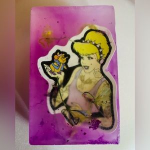 Corrupted Cinderella  handmade soap 🧼 scent is lilac
